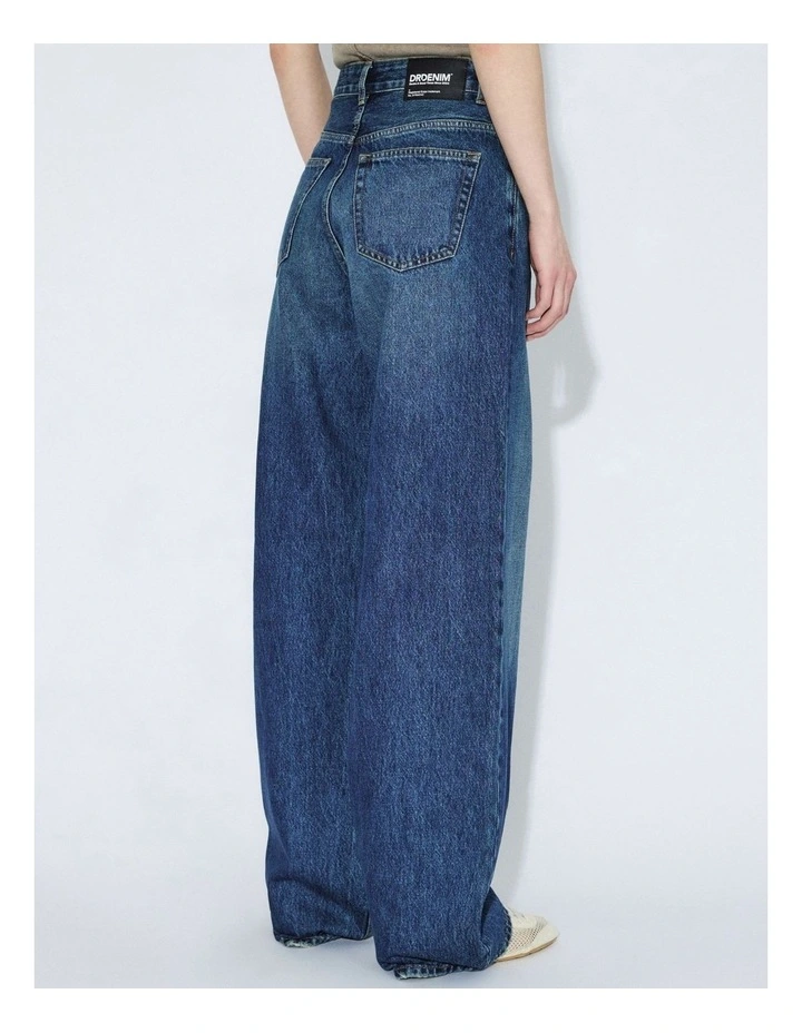 Donna High Relaxed Jeans in Blue image 2