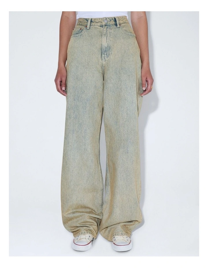 Donna High Relaxed Jeans in Stream Desert image 1
