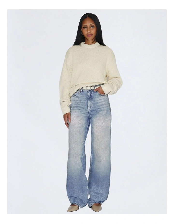 Donna High Relaxed Jeans in Stream Sky Aged image 6