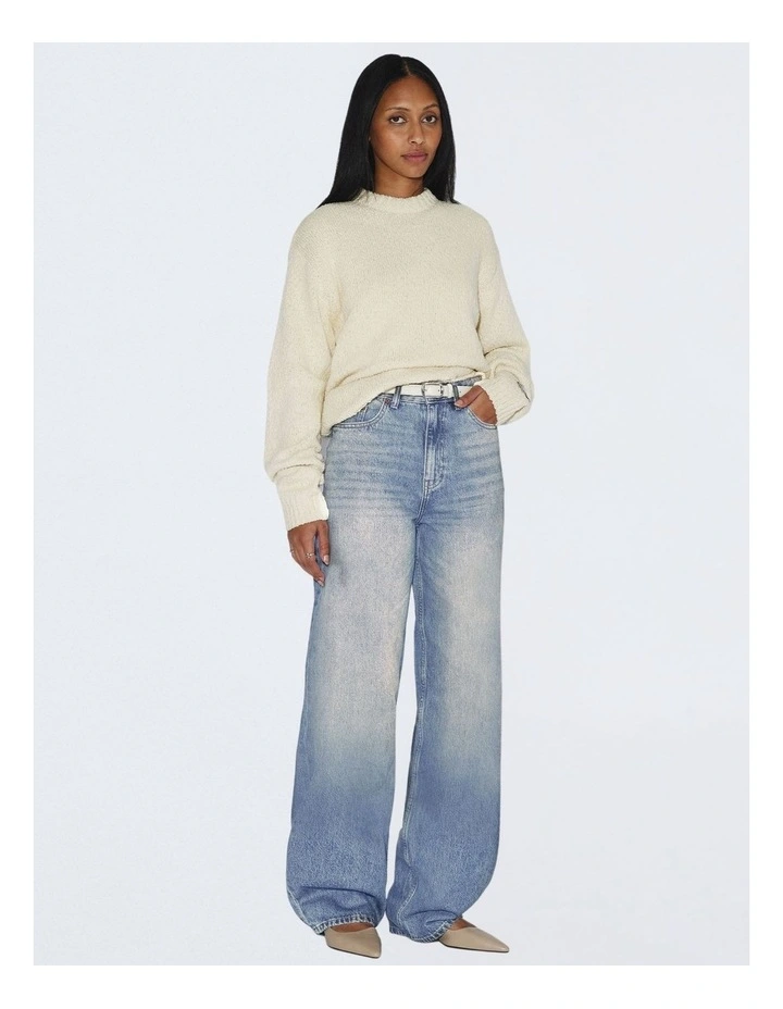 Donna High Relaxed Jeans in Stream Sky Aged image 7