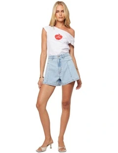 94 Pleated Short in Kendall
