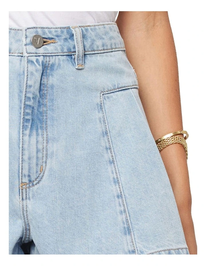 94 Pleated Short in Kendall image 4
