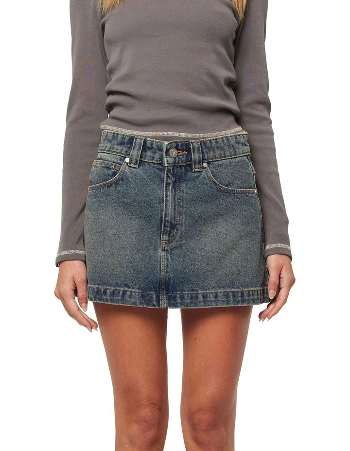 95 Aline Skirt in Lindsey image 4
