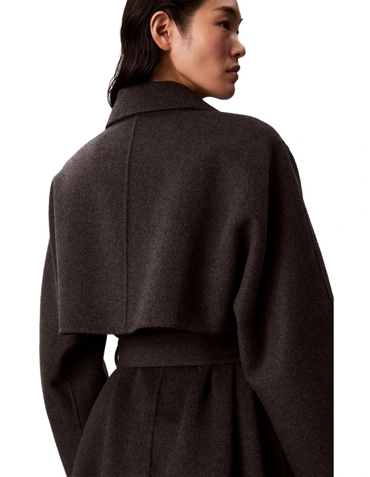 Belted Wool Hero Trench Coat image 2