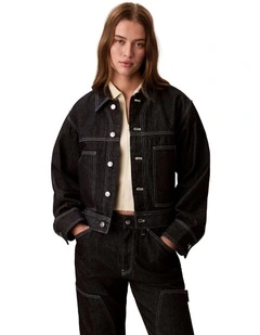 Denim Workwear Jacket in Blue