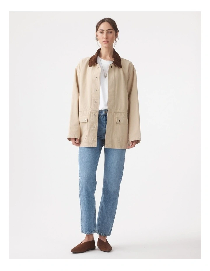 Ottoline Jacket in Dune image 4