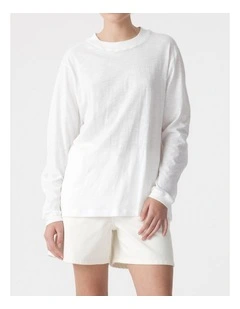 Dolores Tee in White