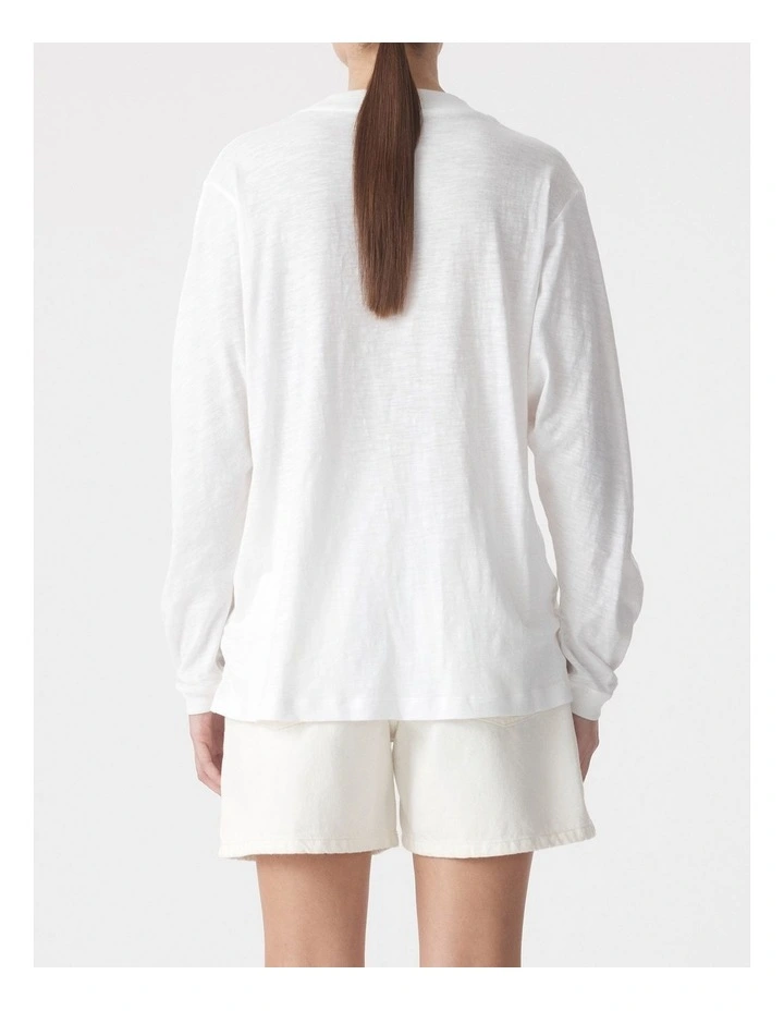 Dolores Tee in White image 2