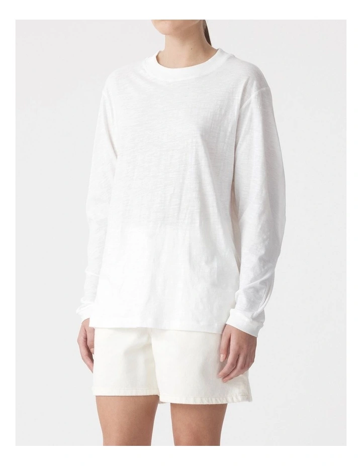 Dolores Tee in White image 3