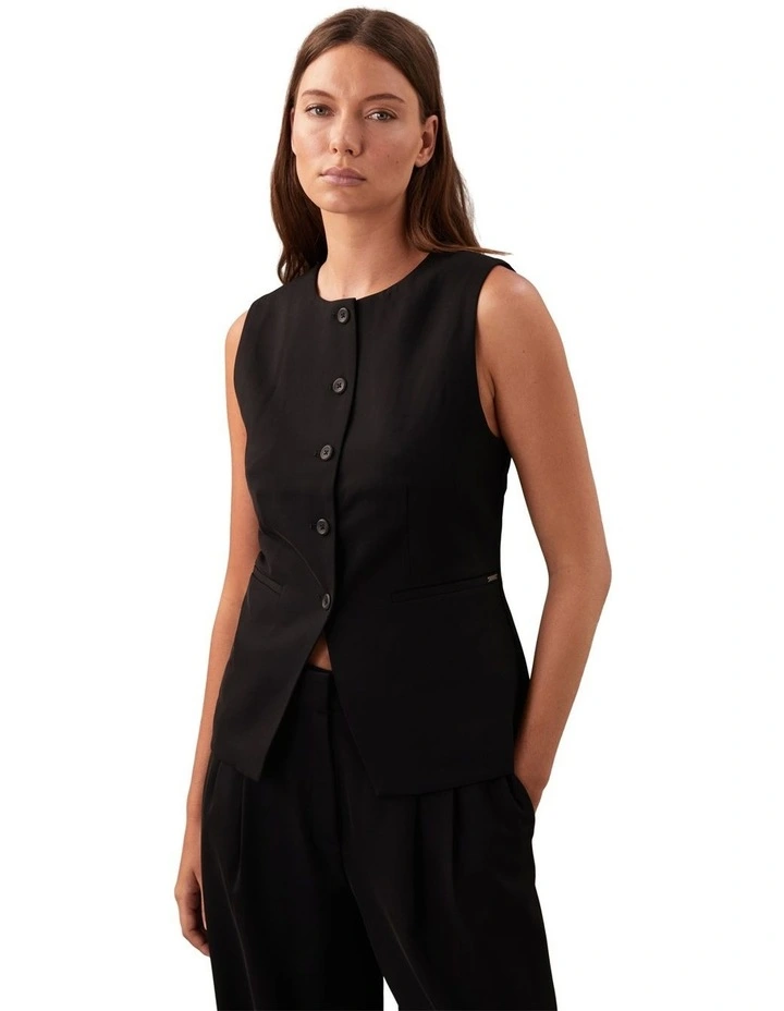 Good Hero Feminine Vest in Black image 3
