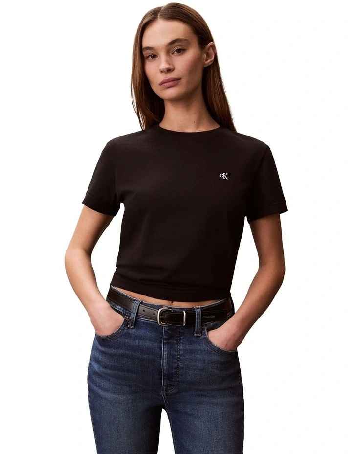 Archive Logo T-Shirt in Black image 1