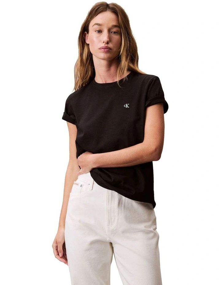 Archive Logo T-Shirt in Black image 1