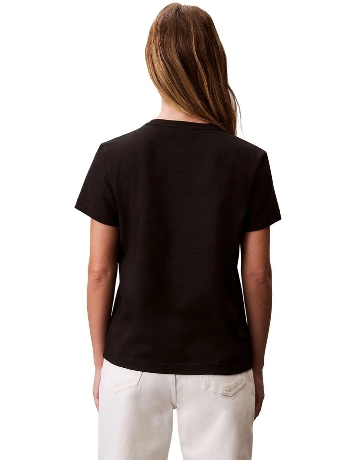 Archive Logo T-Shirt in Black image 2