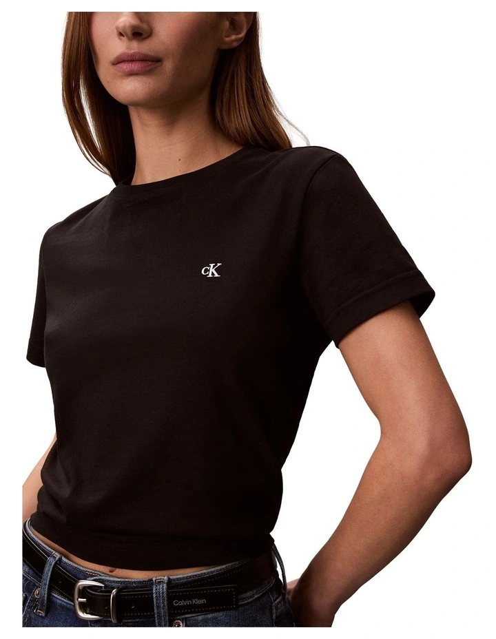 Archive Logo T-Shirt in Black image 4