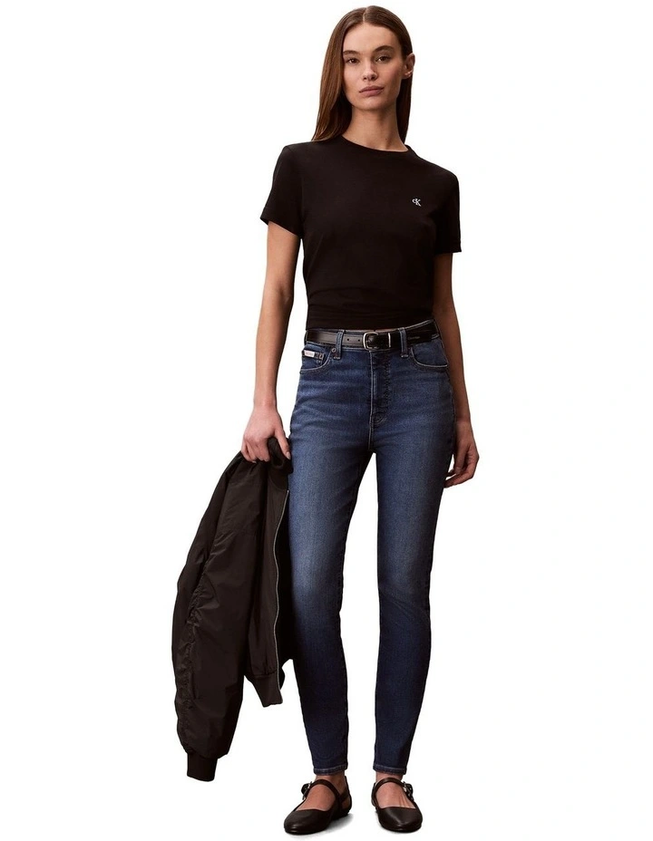 Archive Logo T-Shirt in Black image 5