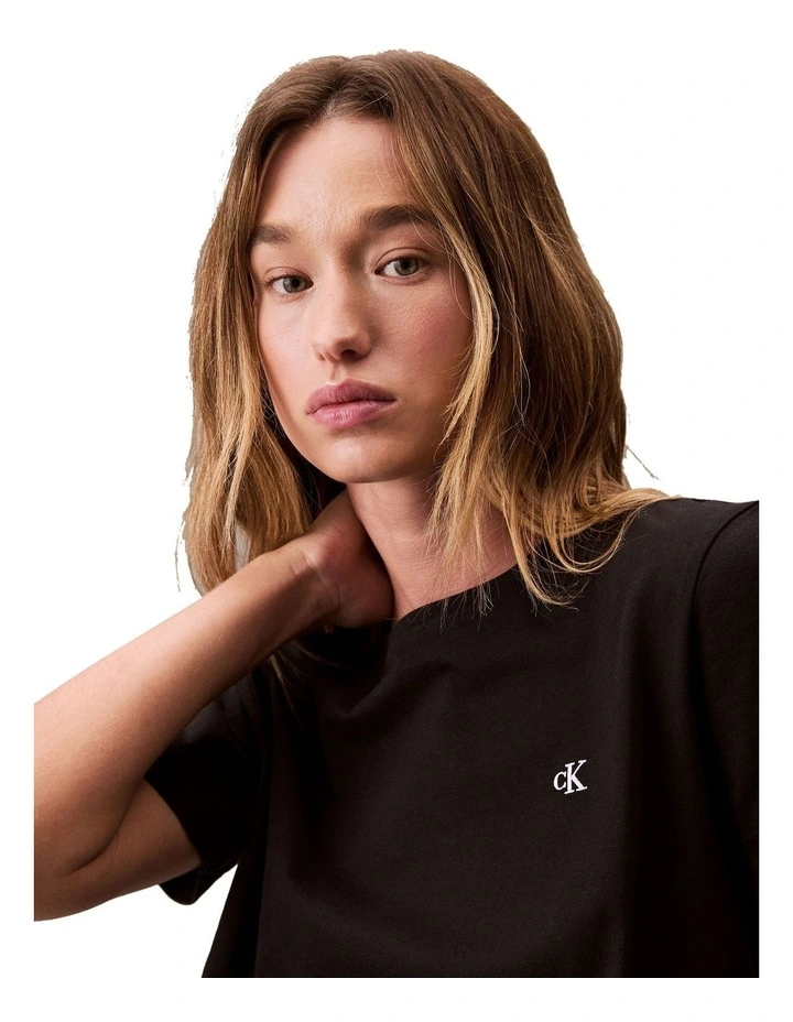 Archive Logo T-Shirt in Black image 5
