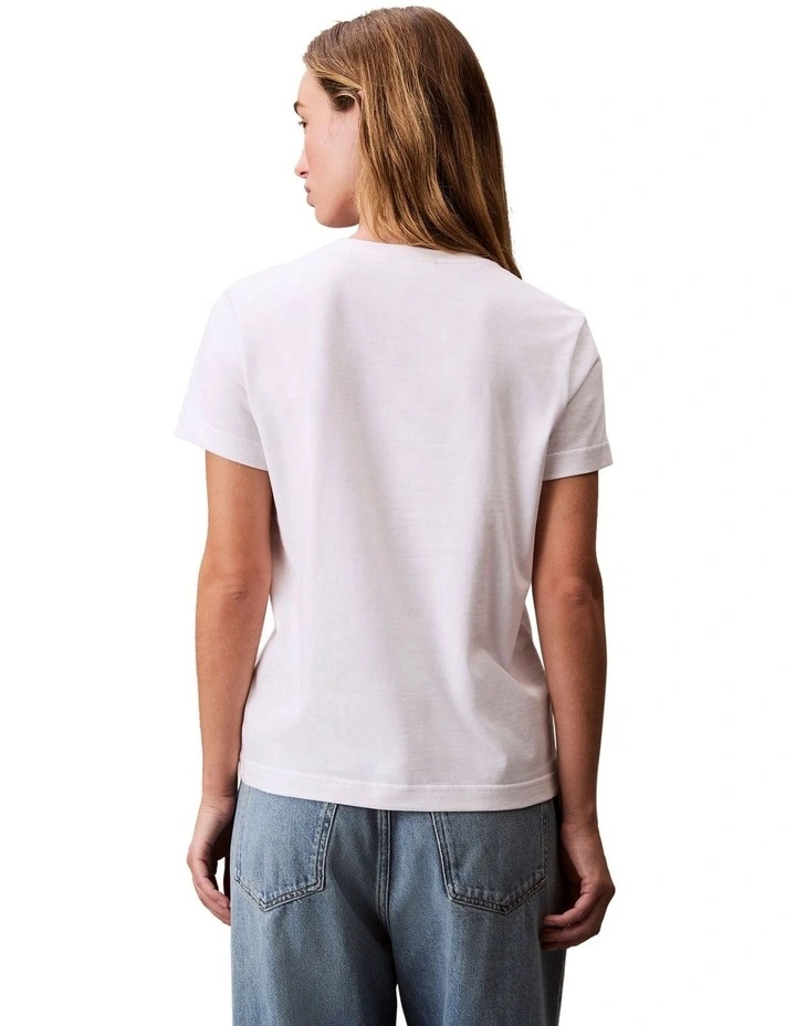 Archive Logo T-Shirt in Brilliant White image 2