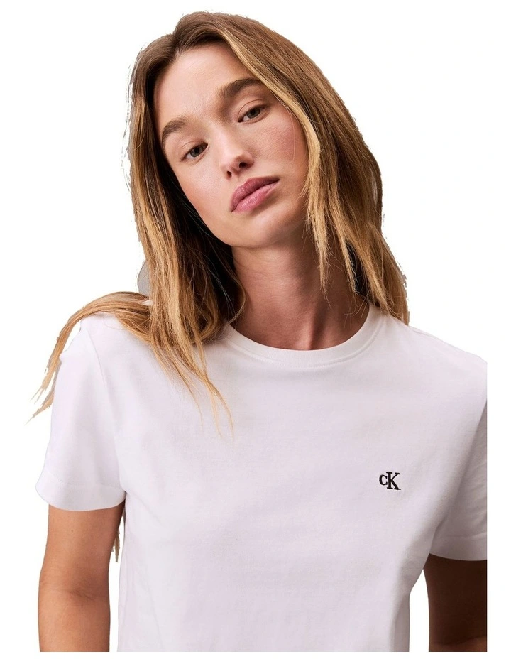 Archive Logo T-Shirt in Brilliant White image 3