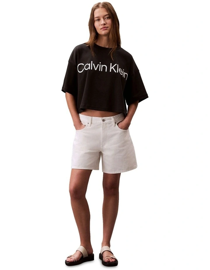Boxy Logo Graphic Tee image 1
