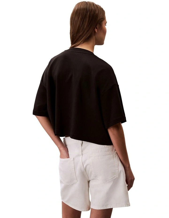 Boxy Logo Graphic Tee image 2