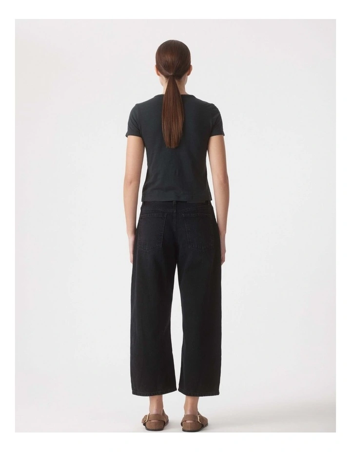 Baby Tee in Black image 2