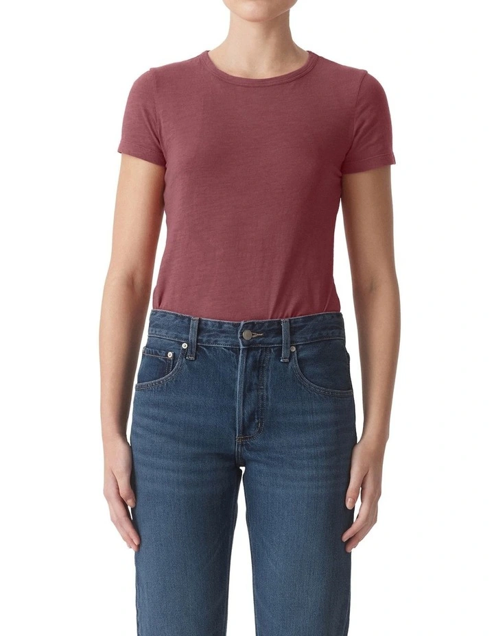 Baby Tee in Malbec image 1