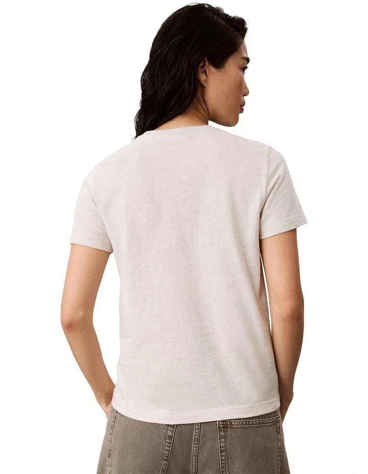 Archive Jersey Crew Tee in Grey image 2