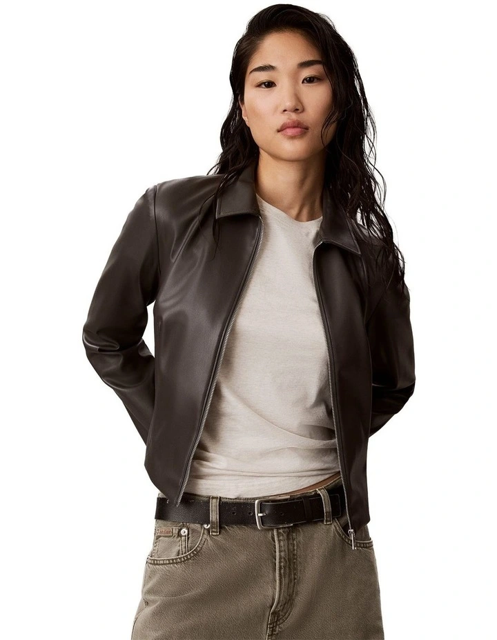 Archive Jersey Crew Tee in Grey image 5