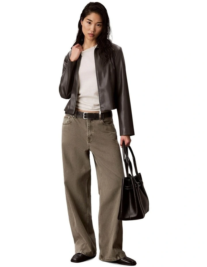 Archive Jersey Crew Tee in Grey image 6