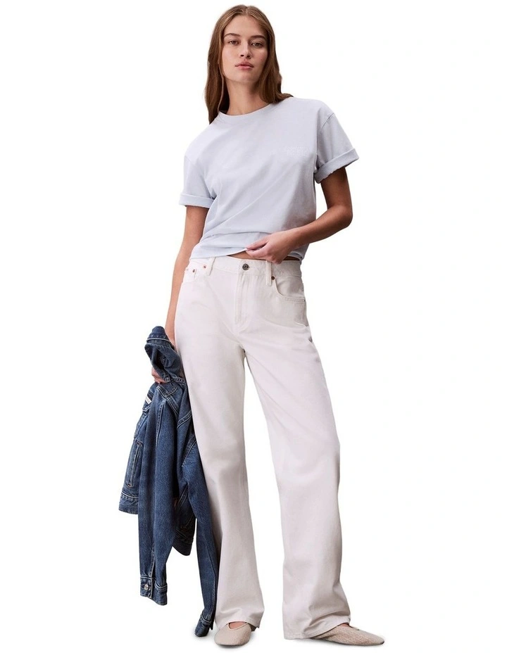 Short Sleeve Boxy Graphic T-shirt in Plein Air image 6