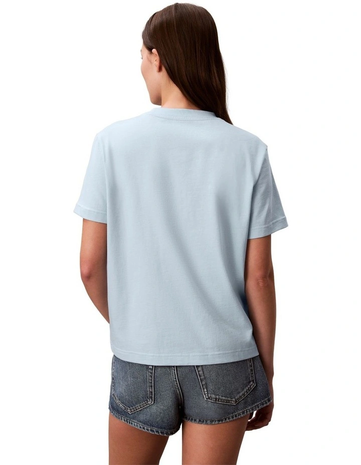 Institutional Logo Classic Tee in Breezy Blue image 2