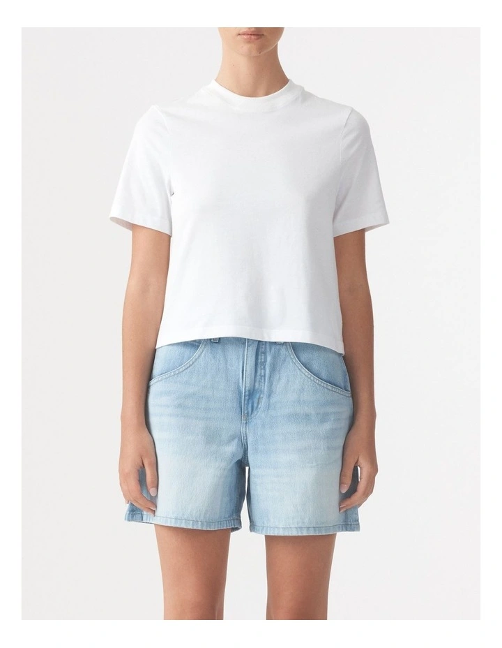 Jean Tee in White image 1