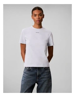 Compact Classic Logo Tee in Plein Air