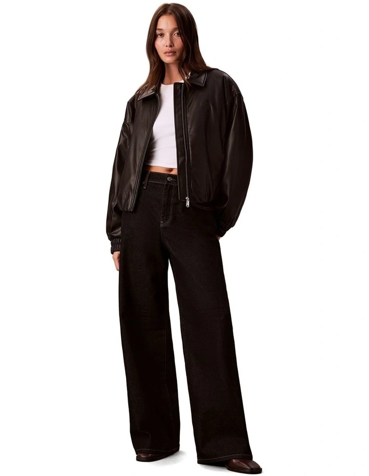 The Wide Leg Jeancin in Classic Rinse image 1