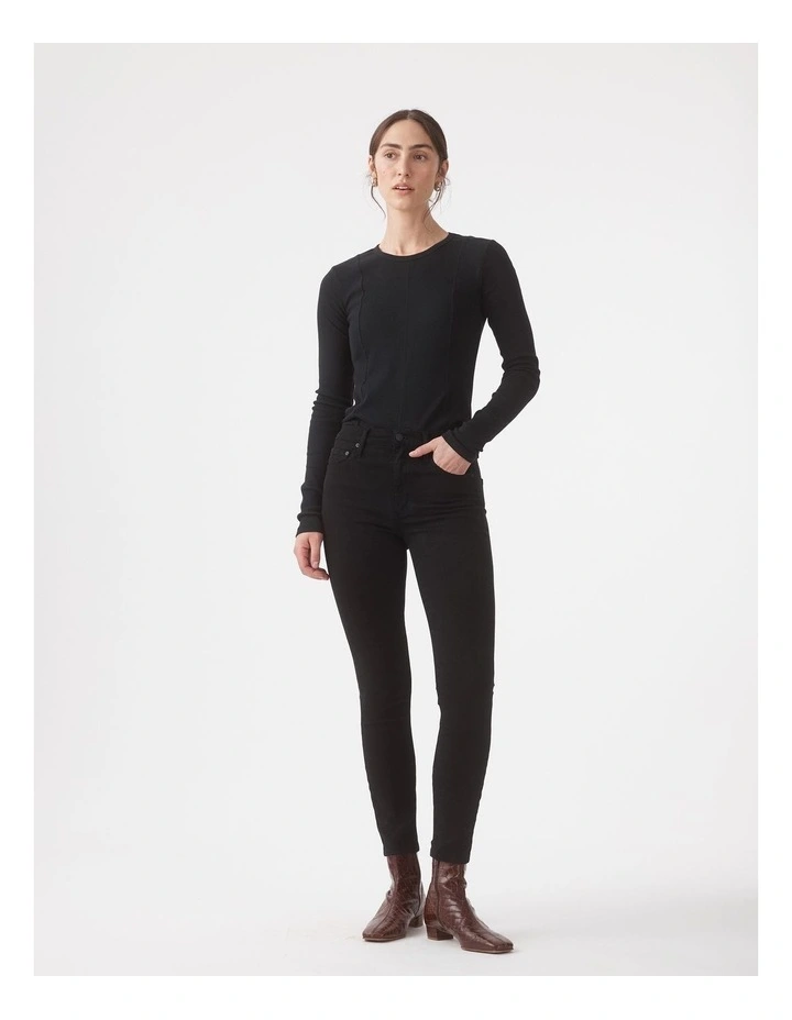 Cult Skinny Ankle in Powerblack image 1