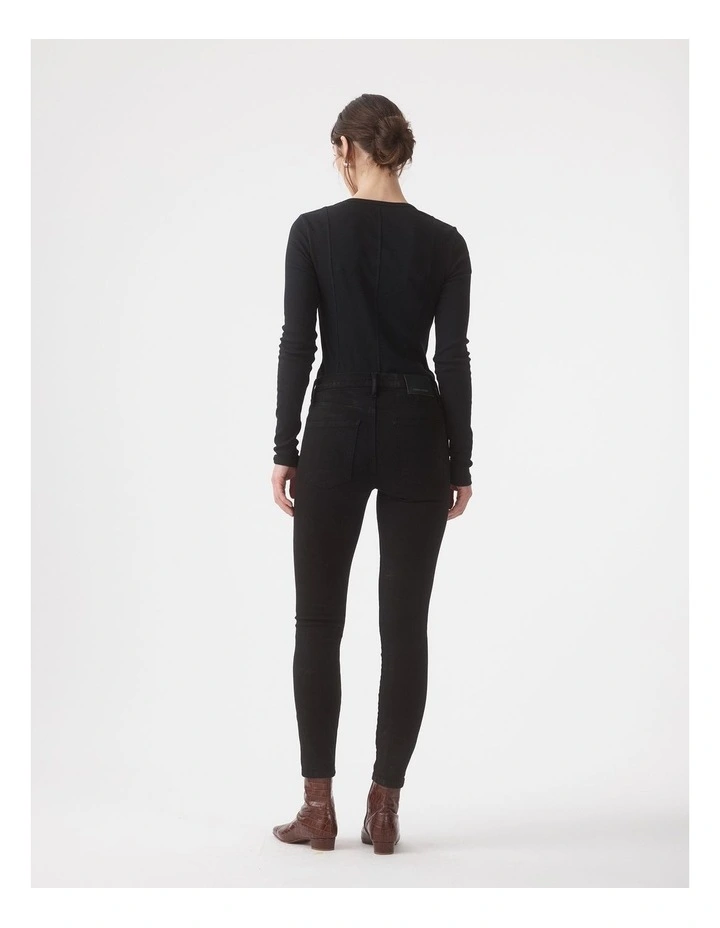 Cult Skinny Ankle in Powerblack image 2