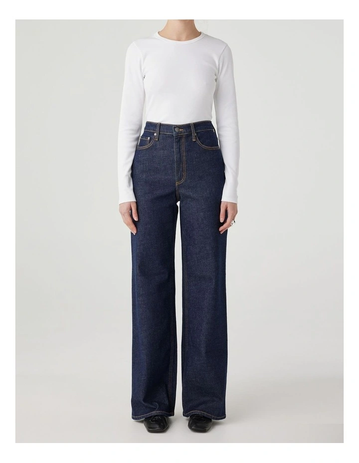 Milla Jean Long in Pure Indigo image 1