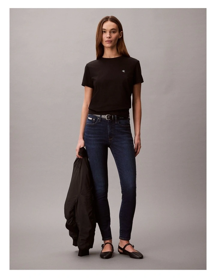 Mid Rise Skinny Blue Jean in Blue Orbit image 1