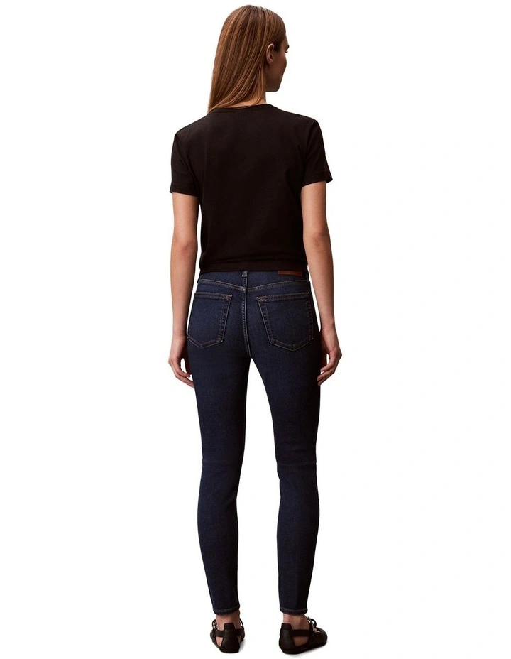 Mid Rise Skinny Blue Jean in Blue Orbit image 2