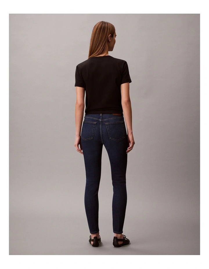 Mid Rise Skinny Blue Jean in Blue Orbit image 2