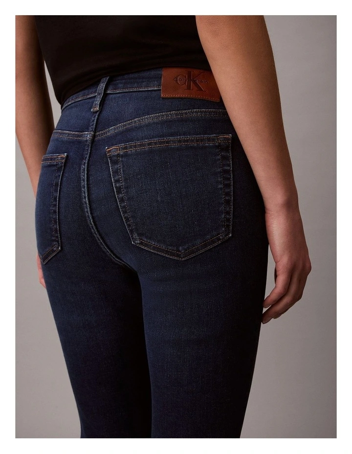 Mid Rise Skinny Blue Jean in Blue Orbit image 6