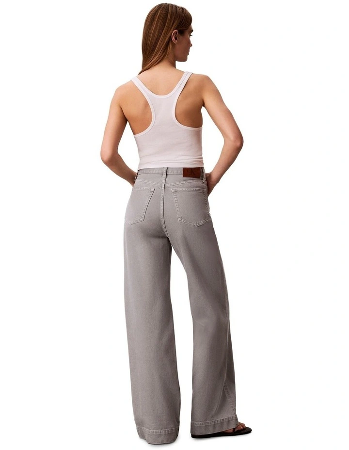 High Rise Wide Leg Jeans image 2