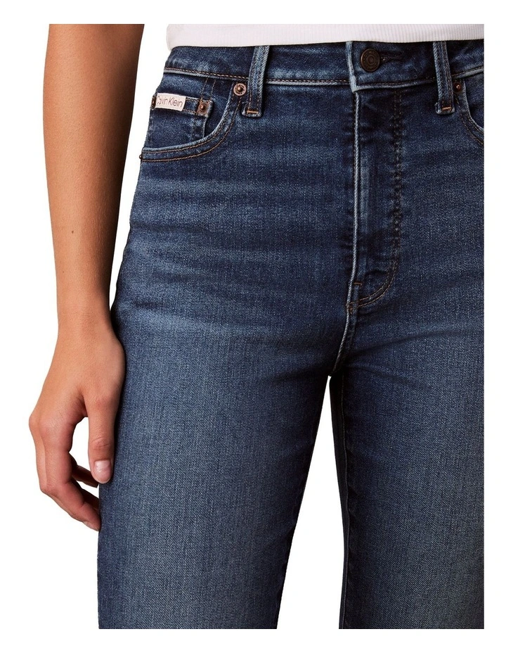 High Rise Skinny Jeans in Midtown Blue image 4