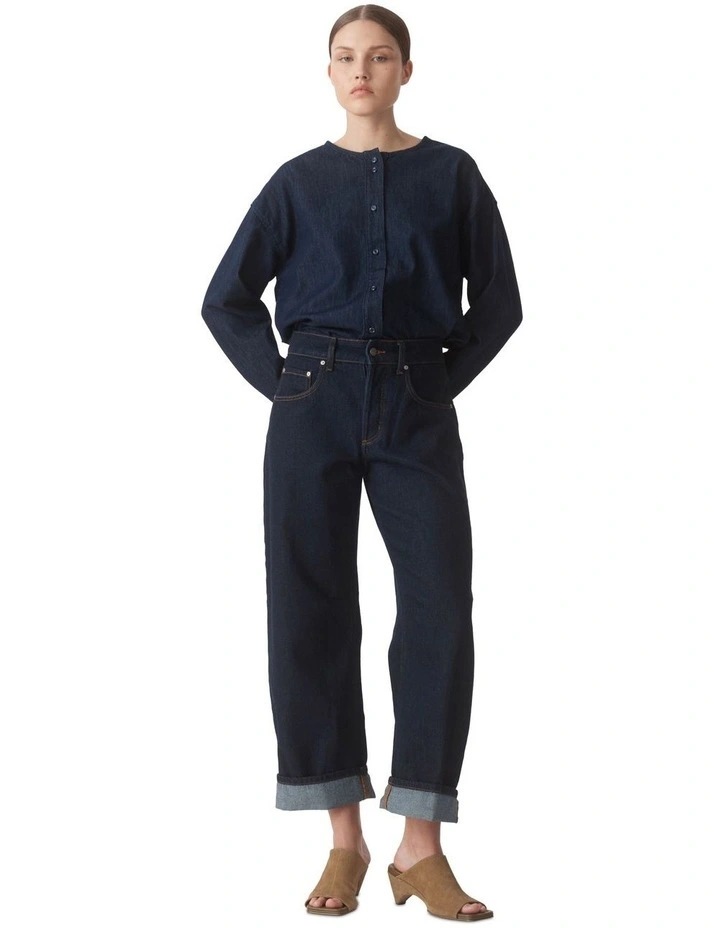 Nadia Jean Cuffed in Pure Blue image 4