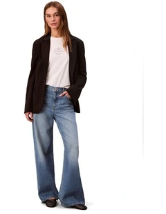 Low Rise Baggy Jeans in Vintage Hampton