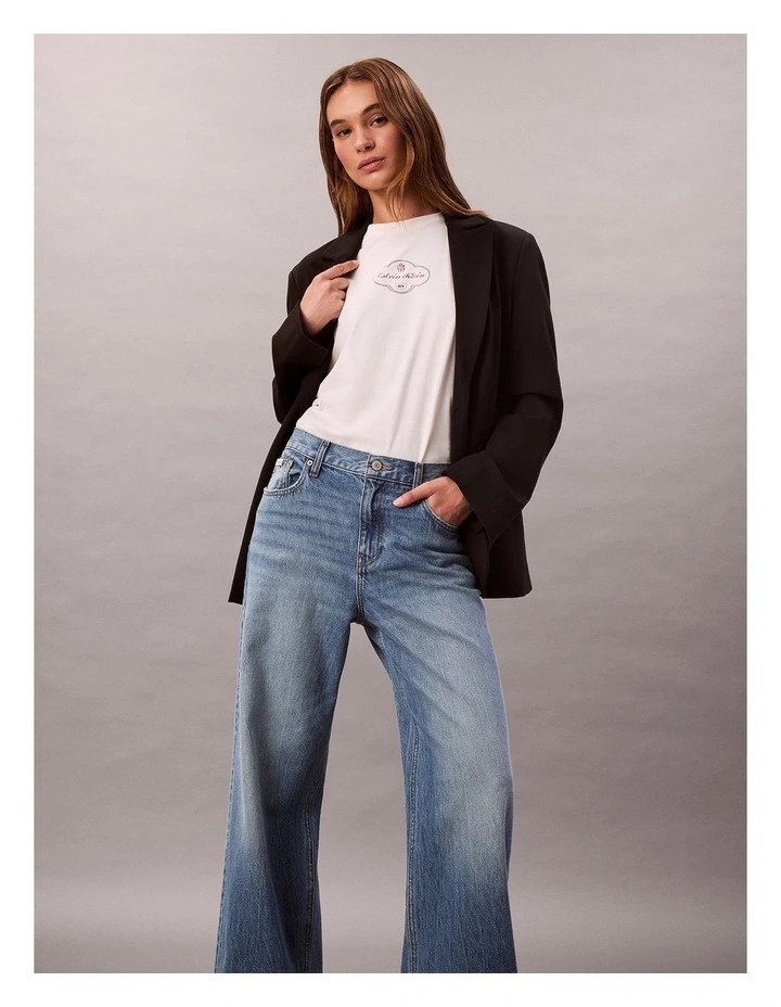 Low Rise Baggy Jeans in Vintage Hampton image 5