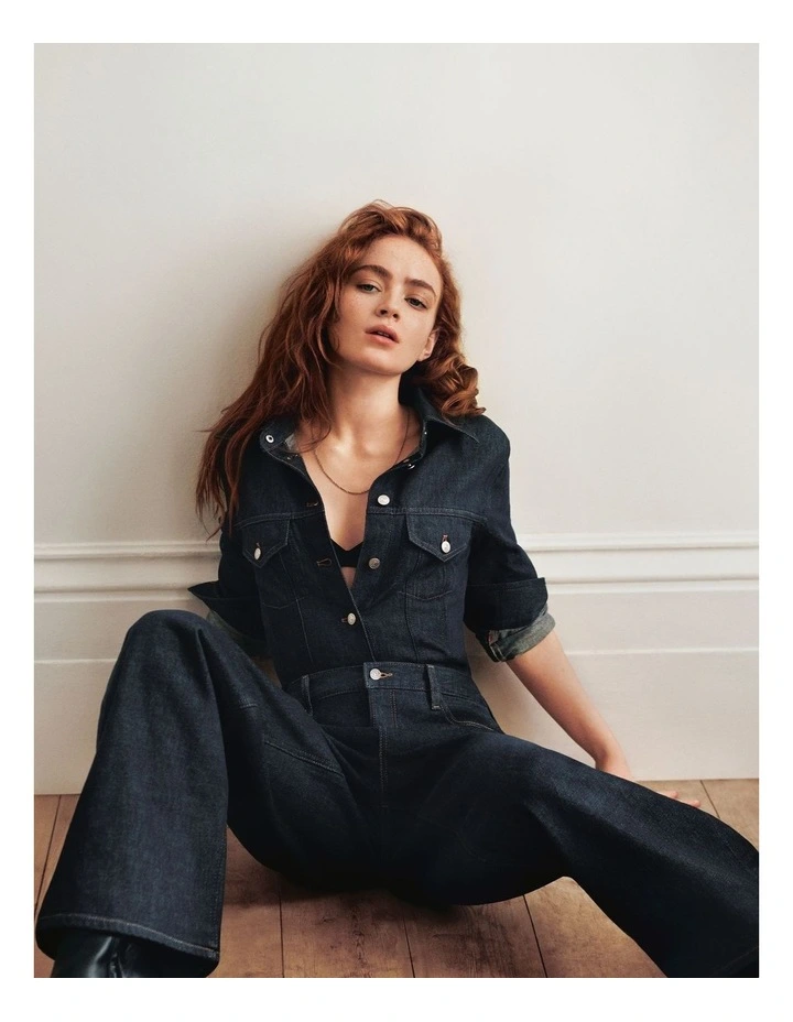 Low Rise Baggy Jeans in Vintage Hampton image 6