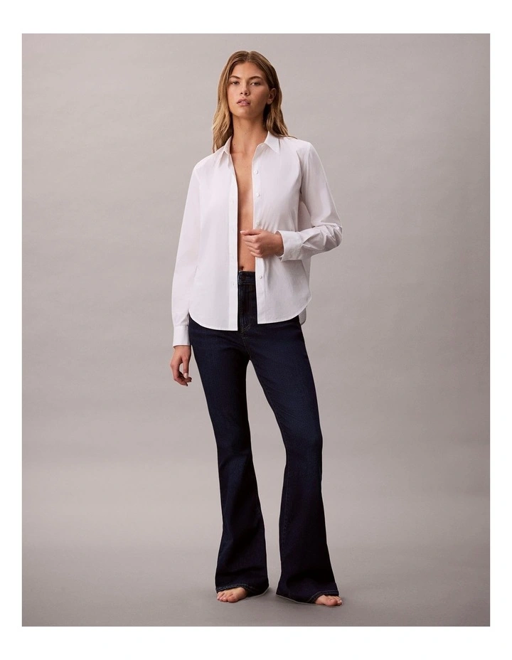 High Rise Flare Jean in Blue Orbit image 1