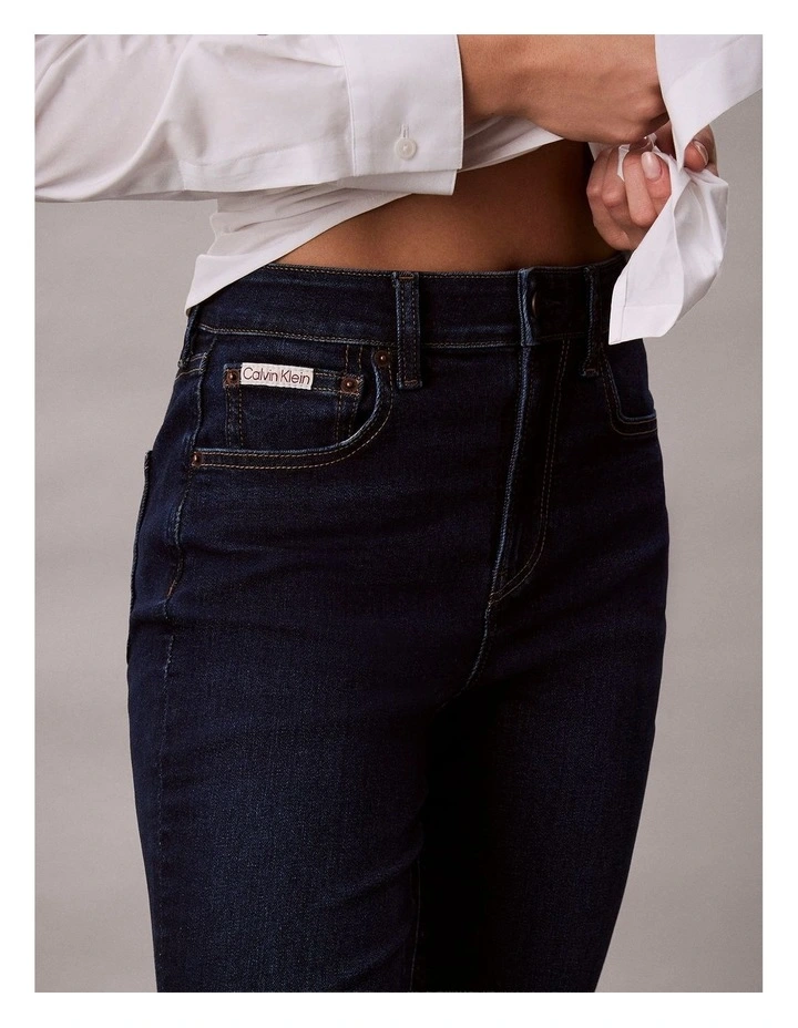 High Rise Flare Jean in Blue Orbit image 4