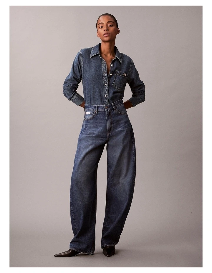 The Extreme Barrel Jean in Midnight Odyessey image 1